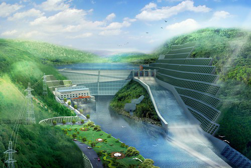 云南老挝南塔河1号水电站项目
